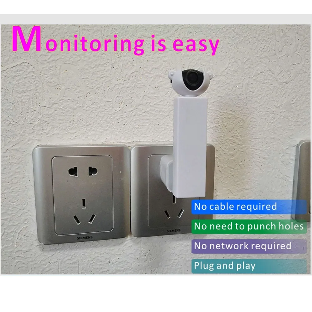 New Arrival 2MP RTSP Wifi Onvif IP Camera H.265 1080P Home Security Motion Sensor 940NM IR Led Mni Cam Built-in Microphone