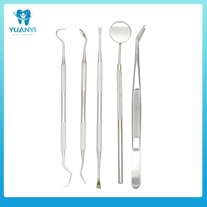 Kit de instrumentos dentales 3 piezas para dentistas, juego de para la limpieza Dental, espejo bucal|Instrumento dental básico| - AliExpress
