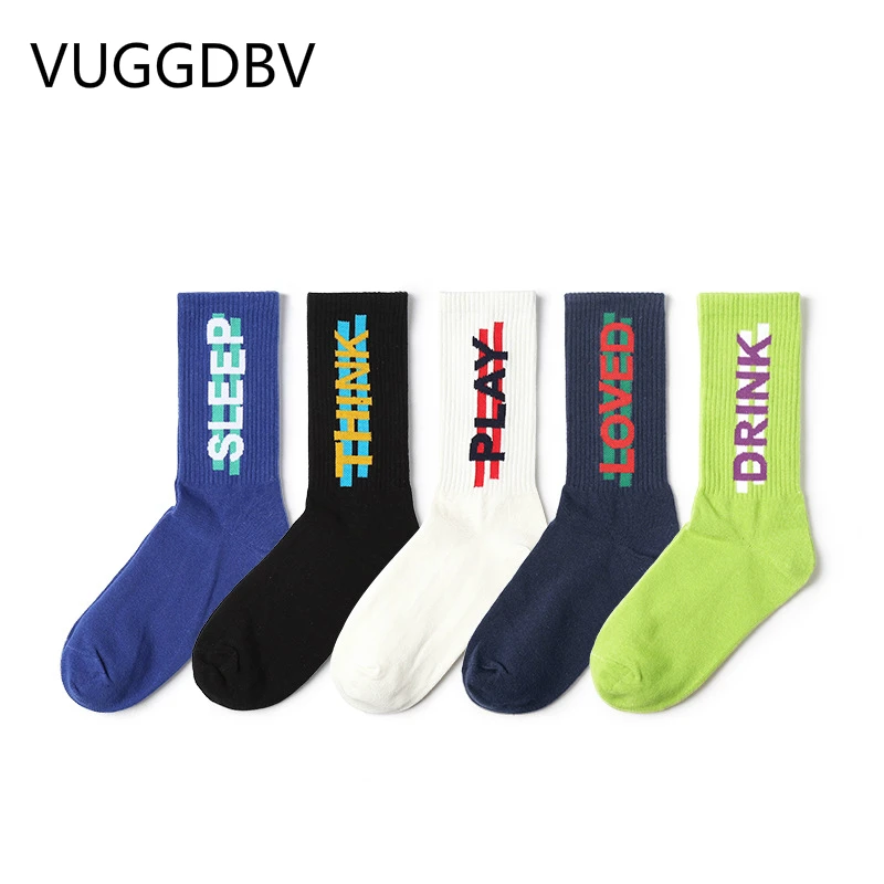 

skarpetki Skateboard street dance socks female male street socks women calcetines mujer divertido free delivery