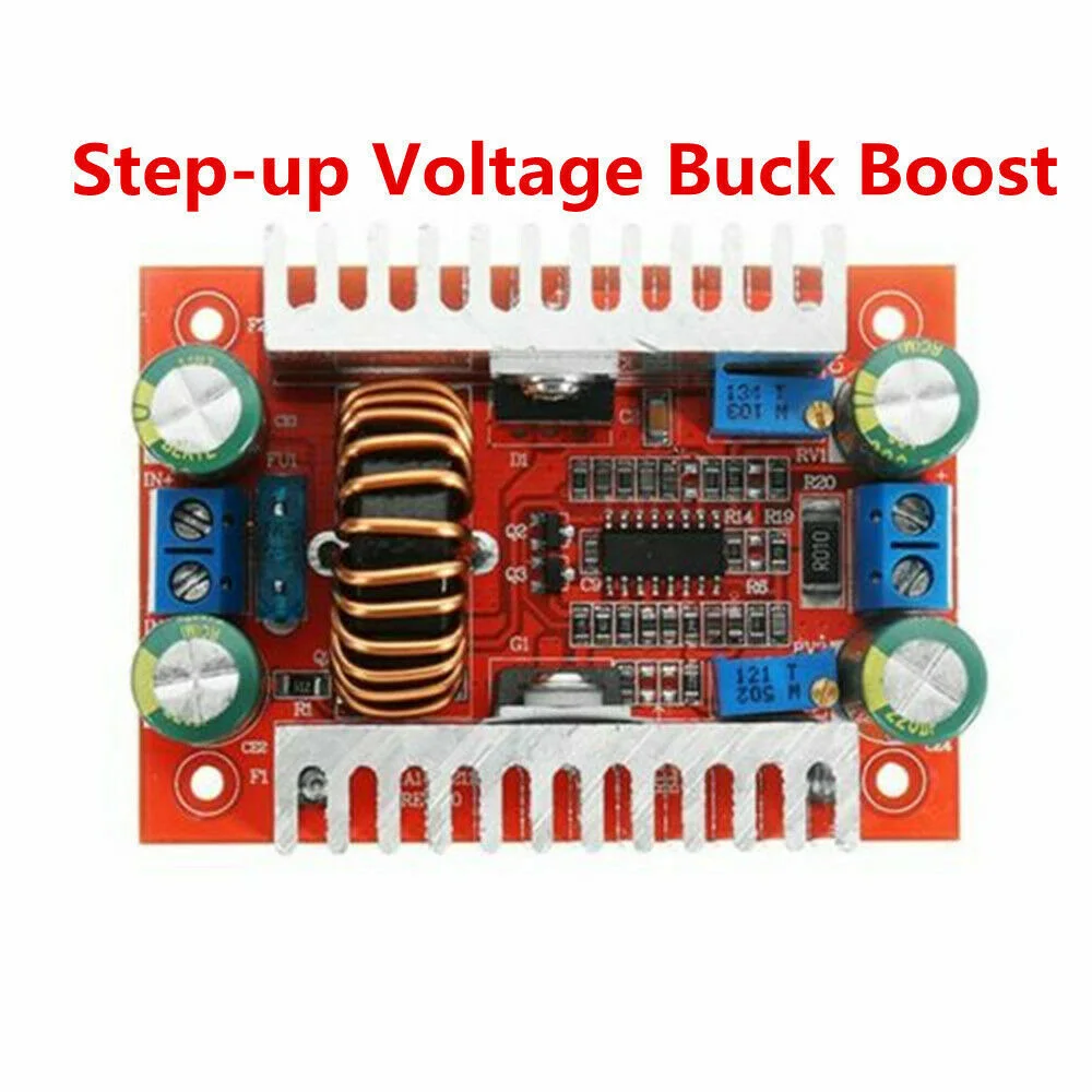 1 шт. DC-DC конвертер 10/12/15/20A 150-1200W шаг вверх/вниз Boost адаптер прочный