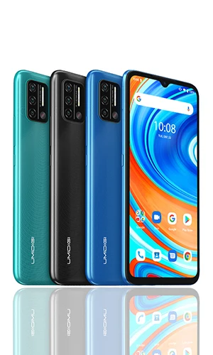 UMIDIGI A9 Global Version Smartphone Android 11 Helio G25 Octa Core 3GB+64GB 6.53"13MP AI Triple Camera HD+ 5150mAh Cellphone poco best gaming phone