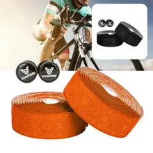 

Polyurethane 1 Pair Fashion Elastic Floral Textured Bike Handle Tape EVA Handlebar Tape Shock Absorbing for Bicycle