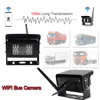 

Bus car Truck trailer lorry goods van camera with WIFI 28leds Night vision wireless waterproof video recorder