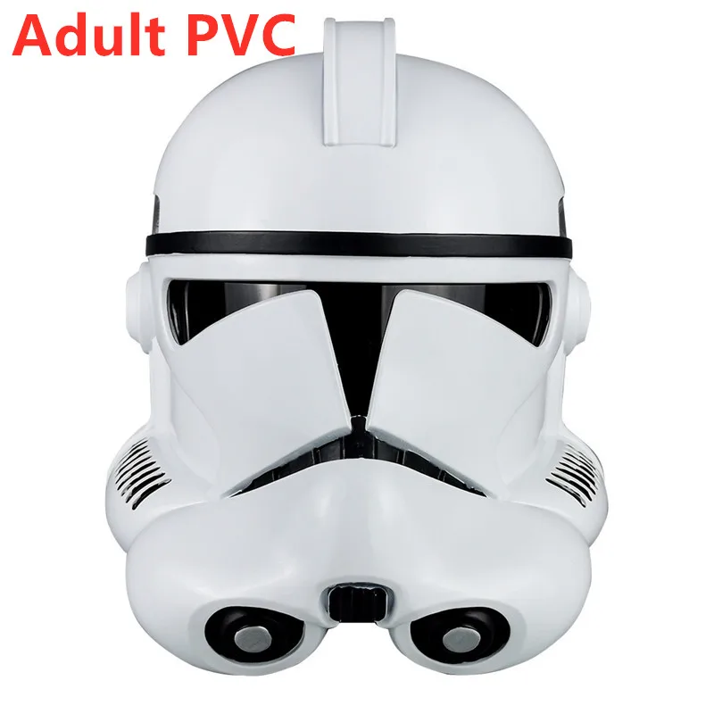 Helmet Star Wars 9 Cosplay The Rise of Skywalker Mandalorian Sith Trooper Red Helmet Halloween Star Wars Mask Latex PVC Masks - Цвет: Hard PVC