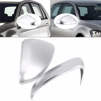 

1 Pair Rearview Mirror Protection Cover for Golf 7 Golf 7 GTI Lamando Matte Chrome Car Accessories Car Mirror Shell