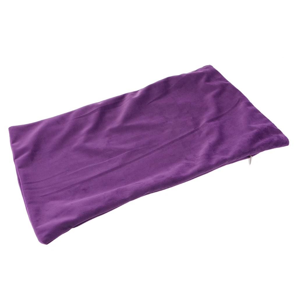 Soft Velvet Solid Color Throw Pillow Covers Cushion Case Dark Purple Warm Pillowcase Rectangle Pillow Cases Standard
