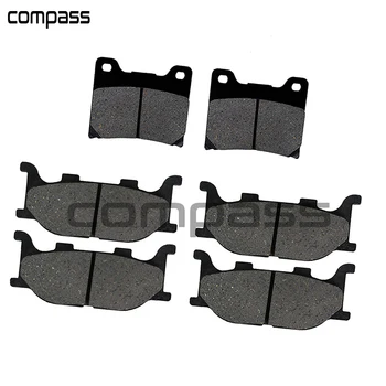 

Motorcycle 3 Pairs Front and Rear Brake Pads for Yamaha XVS1100 Dragstar 1999-2004 XVS 1100 A Classic 2000-2007