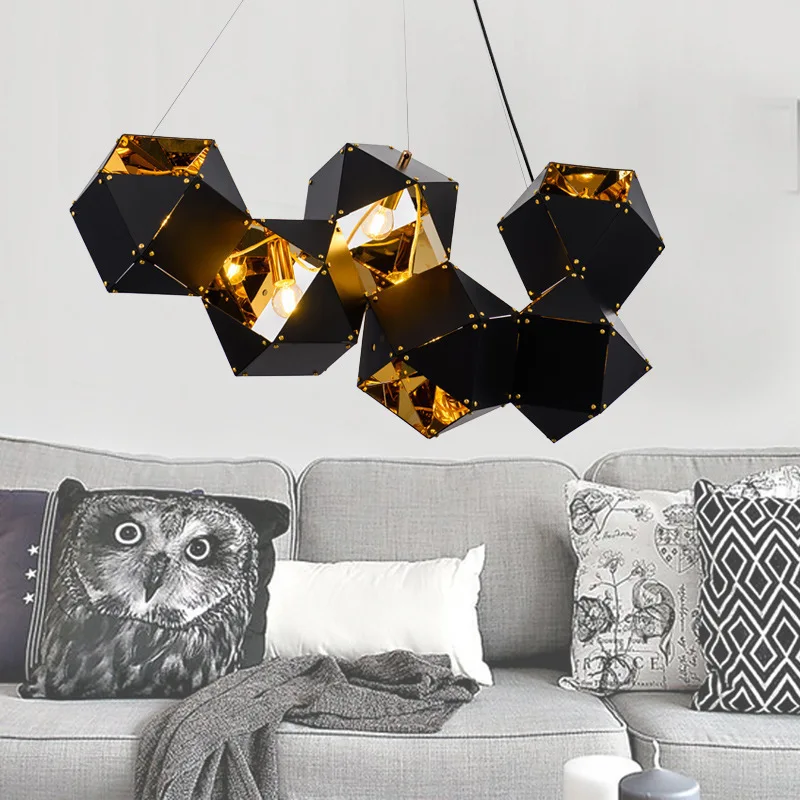 

lampen industrieel hanglamp glass living room LED pendant lights lustre pendente