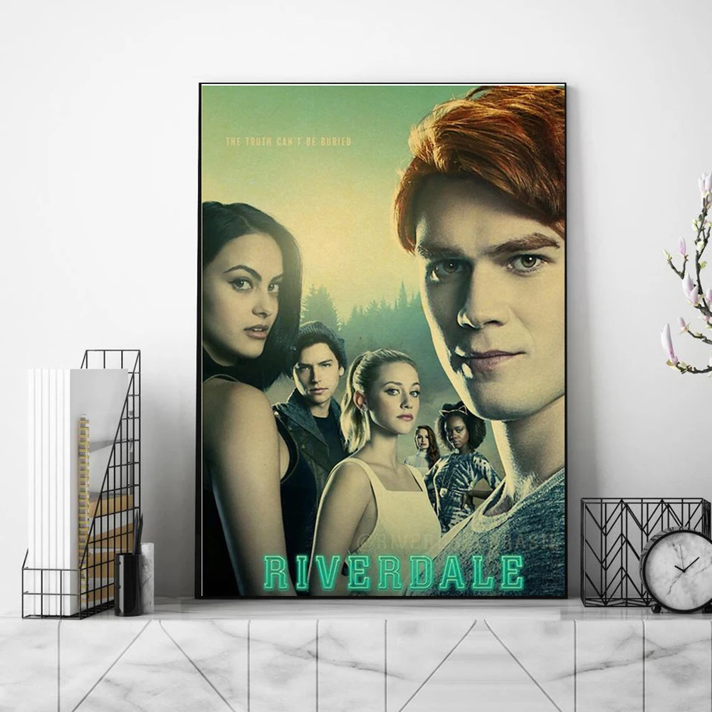 Diamond Embroidery Sale Rhinestones Pictures TV Poster Painting Full Square Riverdale Mosaic Cross Stitch Gift WG1279 | Дом и сад