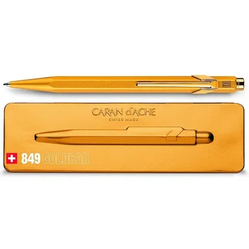 

Ballpoint pen automatic carandache GoldBar, M, gilding, of Di