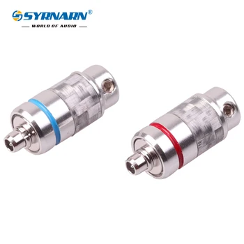 

1 Pair Beryllium copper with lock rhodium-plated MMCX se846/w60/ve6/carbon fiber custom earphone 535 A2 300AP for 3.5mm cable