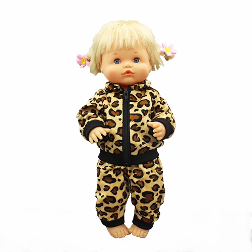 Леопардовая одежда с зерном подходит 42 см Nenuco кукла Nenuco y su Hermanita кукла аксессуары