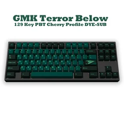 GMK – capuchons de touches en PBT, 129 touches, profil Cherry, pour clavier mécanique MX Switch 