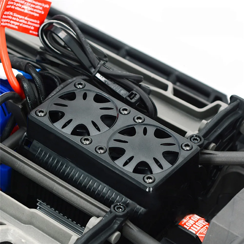 Dual Fans Motor Kühlkörper Shell Lüfter Kühler Abdeckung für 1/5