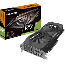 Видеокарта Gigabyte WindForce nVidia GeForce RTX 2060 1770MHz 6144MB 14000MHz 192 bit RTL [GV-N2060WF2OC-6GD]