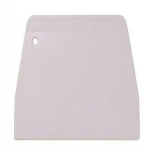 Горячий крем для выпечки торт Шоколадный трапециевидный пластиковый скребок кухонный инструмент