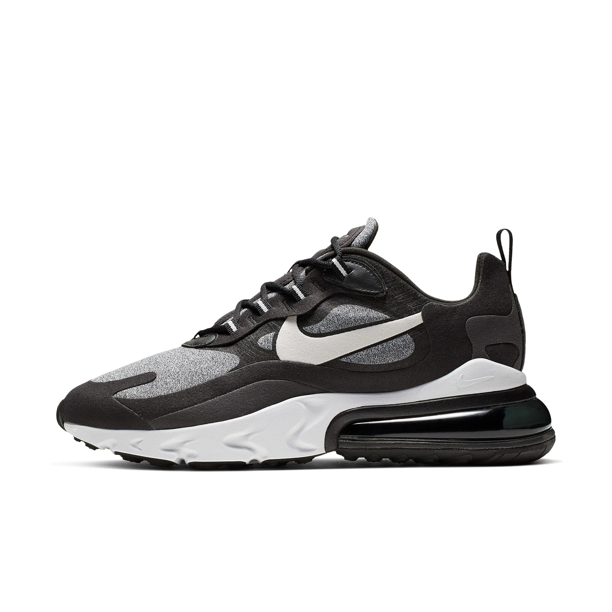 Authentic Nike Air Max 270 React Man Running Shoes Breathable Comfortable Shock Absorption Wear-resistant Leisure Sneaker AO4971 - Цвет: AO4971-001