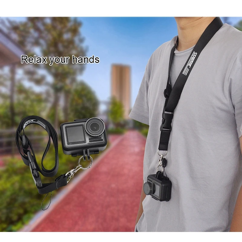 Ремешок для камеры для STARTRC DJI OSMO Action Neck Strap или Wrist Rope портативный ремешок для камеры аксессуары