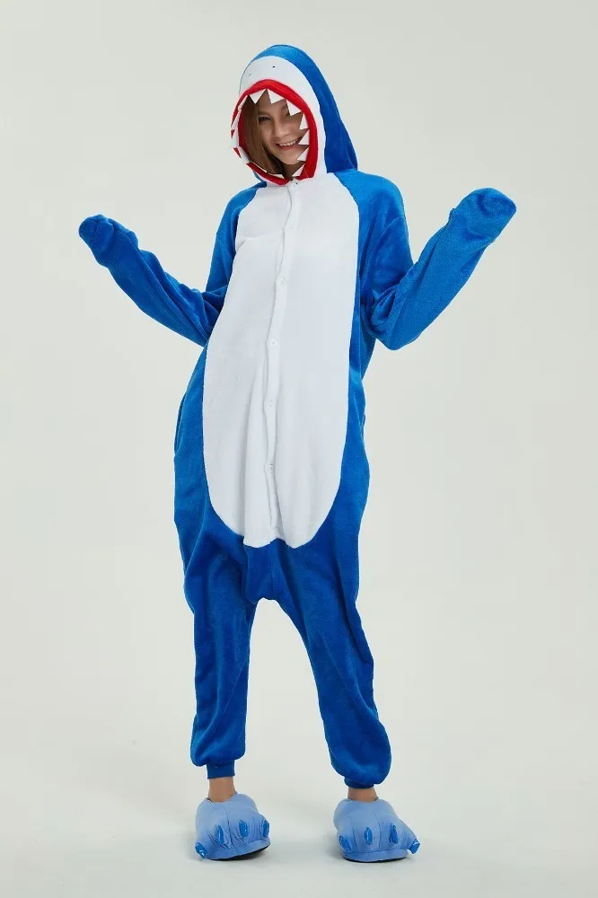 Кигугуруми Хэллоуин Рождество для мужчин женщин Косплей мышь собака Единорог stilch комбинезоны Пижама для вечеринки пижамы костюмы Карнавальный костюм - Цвет: Прозрачный