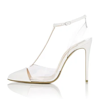 

Sandals Sharp Super High With Fine With Women's Shoes High-heeled Shoes Word Bring Shoe