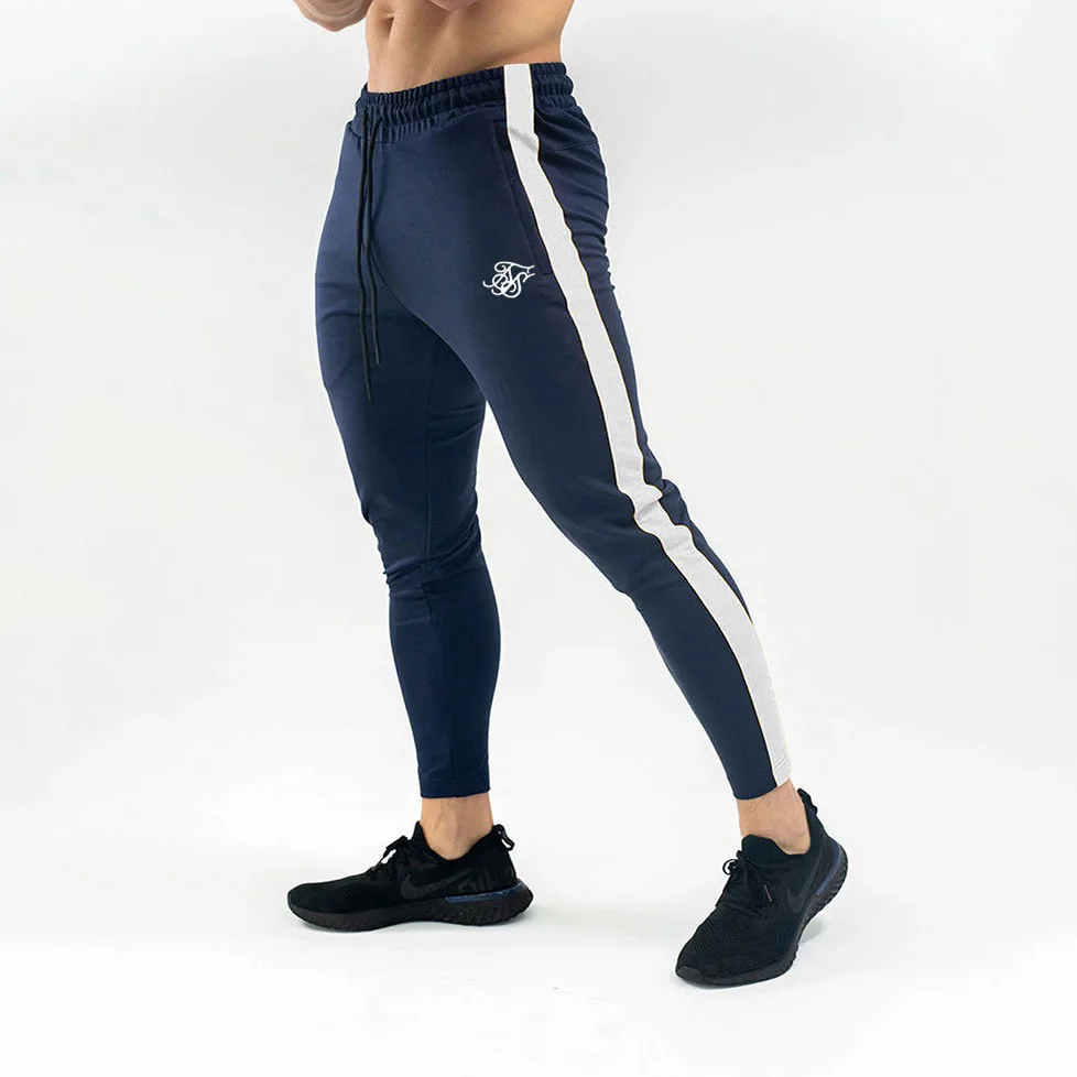Mens Joggers Sweatpants Sik Silk Elastic Pants Men Sportswear Fitness Tight Track Trousers Bodybuilding Cotton Man Pants Mens Joggers Sweatpants Sik Silk Elastic Pants Men Sportswear Fitness Tight Track Trousers Bodybuilding Cotton Man Pants