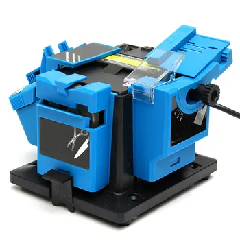 

Multifunction Electric Knife Sharpener Drill Sharpening Machine Knife & Scissor Sharpener Power Household Grinding Tools-EU Plug