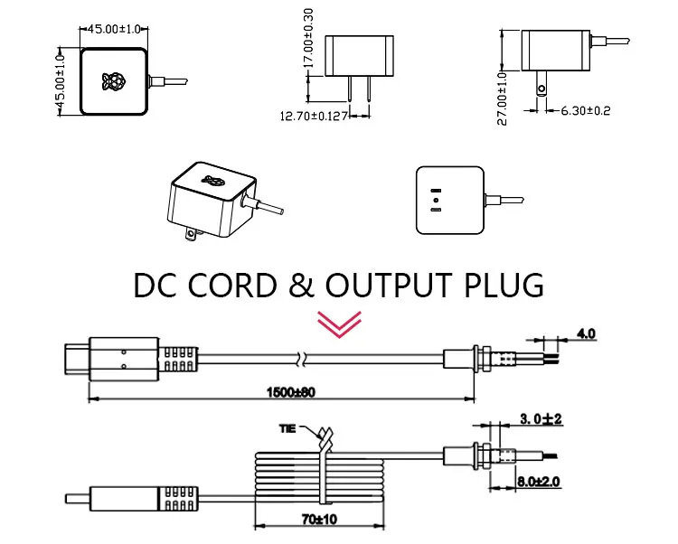 Raspberry Pi 15,3 Вт USB-C источник питания официальный и рекомендуемый USB-C источник питания для Raspberry Pi 4