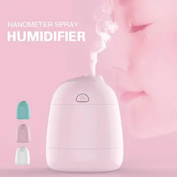 

USB Humidifier Mist Maker Aroma Diffuser 3 Color 120ml DC 5V Universal Portable Asthma Atomizer Inhaler Nebuliser Hydrating