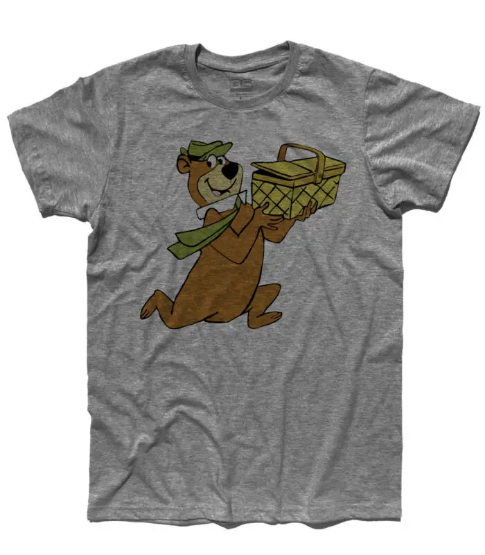 T-Shirt Mens Yoghi Bear Friend of BUBU Park yellostone Ranger Smith 2 | Мужская одежда