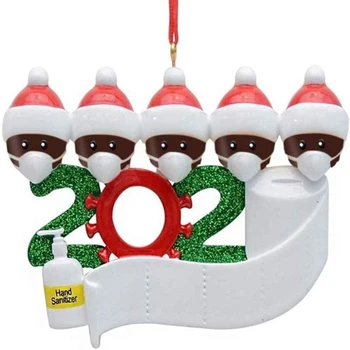 

2020 Quarantine Christmas Birthdays Party Decoration Gift Product Ornament