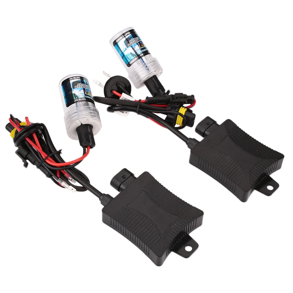 HID комплект стабильный HID лампы Замена H1 8000K 2 шт прочный автомобиль HID комплект