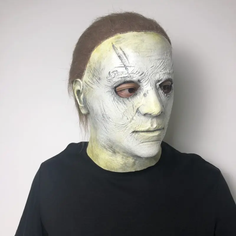 New Halloween Michael Myers Cosplay Masks Horror Scary Child Adult Latex Helmet Mask Party Fancy Ball Props
