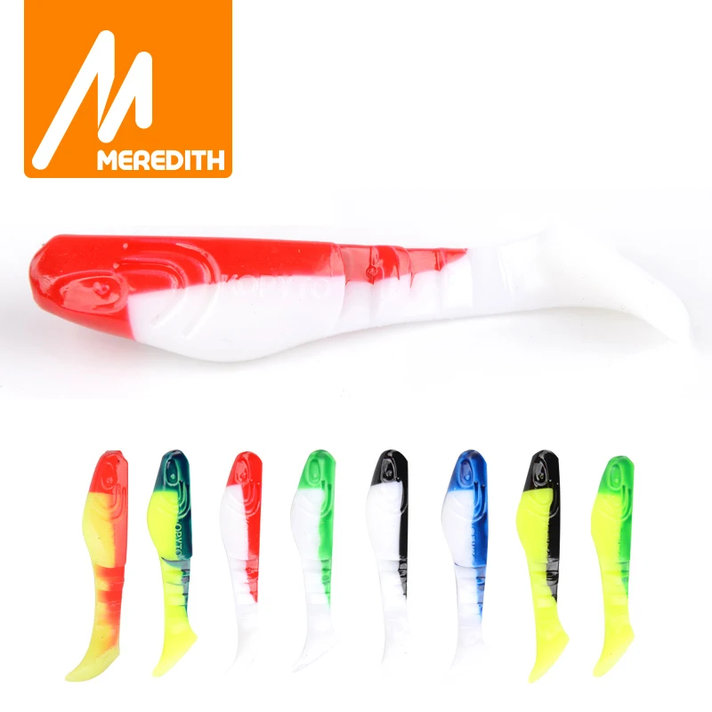 Силиконовые Рыболовные Приманки MEREDITH Relax Kopyto 8 5 см 6 г шт. в наборе 3 снасти хищника