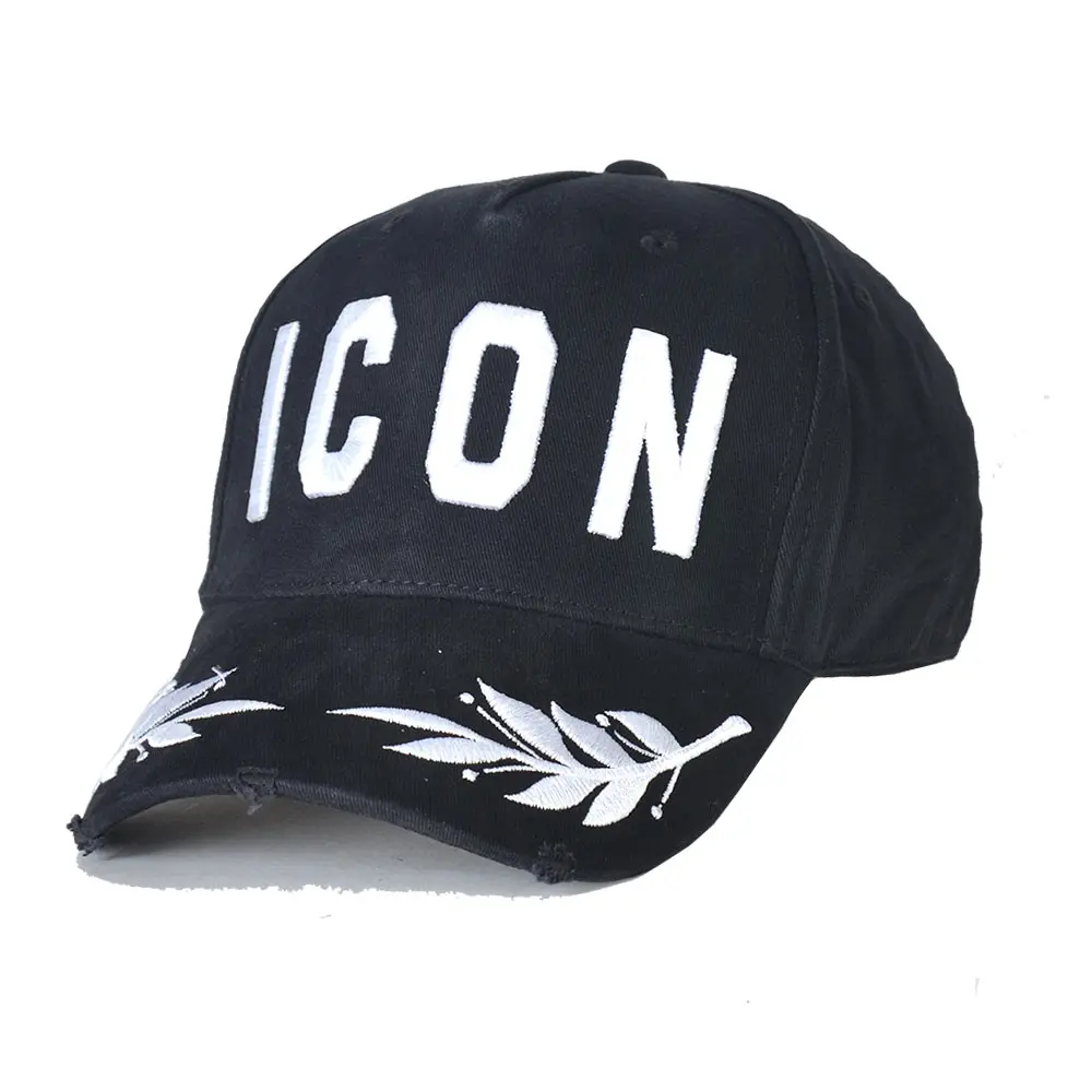 

DSQICOND2 Brand 2020 DSQ2 letters Casquette Hats Embroidery Dad Hip Hop Baseball Cap DSQ Black Snapback Hat Cap for Man Woman