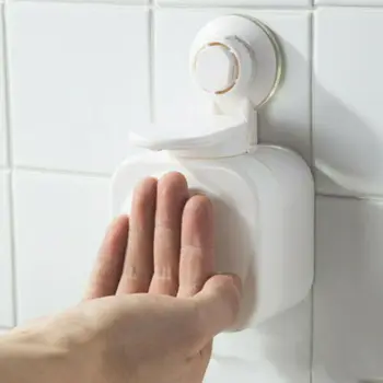 

2020 Newest Dispenser New Bathroom Wall Mounted Shower Body Gel Lotion Shampoo Liquid Press Bathroom Soap Dish Accessories