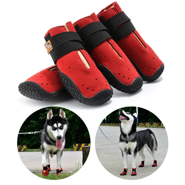 Pets Waterproof Reflective Dog Boots Dog Shoes For Sports