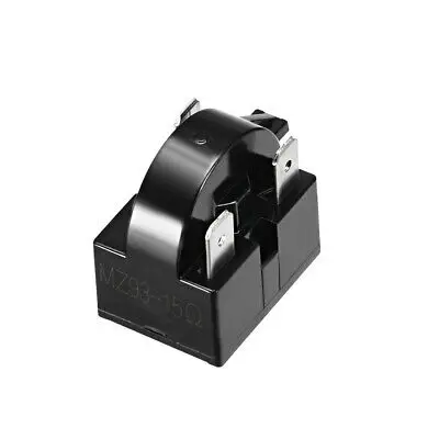 

15 Ohm 3 Pin Refrigerator PTC Starter Relay Black