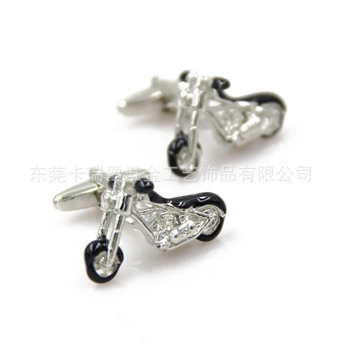 

Metal Cuff Link Fun Bike Modeling Sleeve Nail Men French Shirt Button Cufflinks