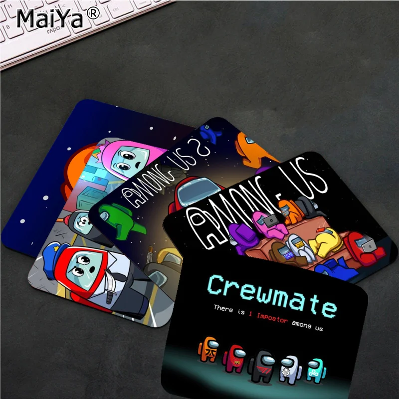

MaiYa Hot Sales Among Us Unique Desktop Pad Game Mousepad Top Selling Wholesale Gaming Pad mouse