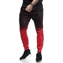 Мужские брюки, модные, 3D цвета, подходящие брюки, Осенние, повседневные, джоггеры, штаны на завязках, спортивные штаны, брюки на шнуровке