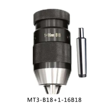 

Set Morse Taper 0.5 6/1 10/1 16mm Drill Chuck Self Tightening Light Duty CNC Machine Tools Drill Bits