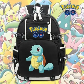 

Hot Game Pokemon GO Pikachu Backpack Knapsack Packsack Travel Student School Bag