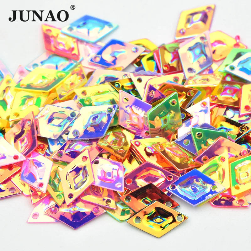 Цветная Алмазная форма JUNAO 10 г 5х12 мм Сыпучие блёстки блестки для шитья стразы