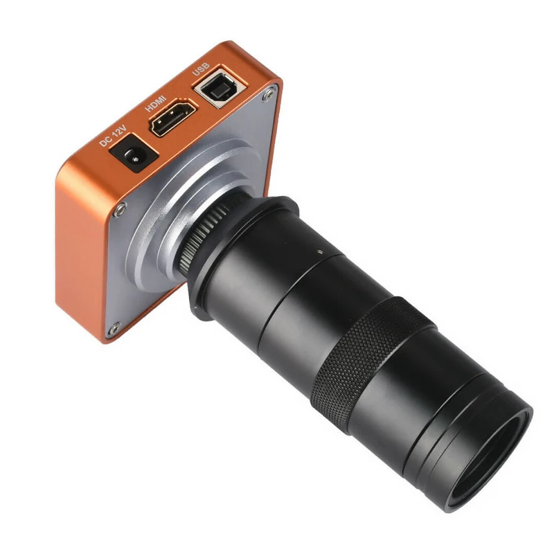 Dreamburgh USB Industrial Microscope Camera 60FPS HDMI HD Camera + 0.5X Eyepiece Adapter Digital C