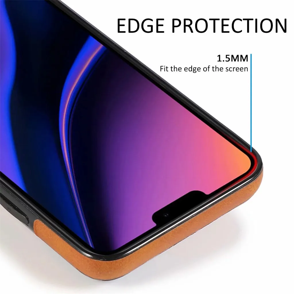 Защитный чехол с отделениями для кошелька кошелек на молнии iPhone 11 Pro 5 8 дюймов