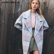 Vero Moda женское двубортное шерстяное пальто | 318327557