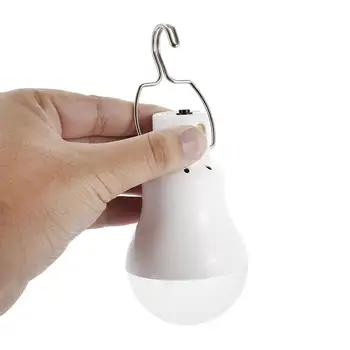 

Zehui Solar LED Bulb Light White-1 Portable 15W 130lm