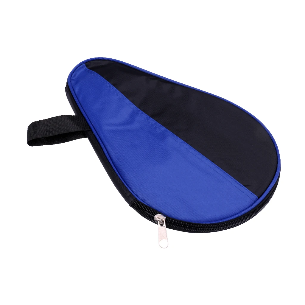 Portable Useful Waterproof Nylon Table Tennis Racket Bag Pingpong Paddle Case