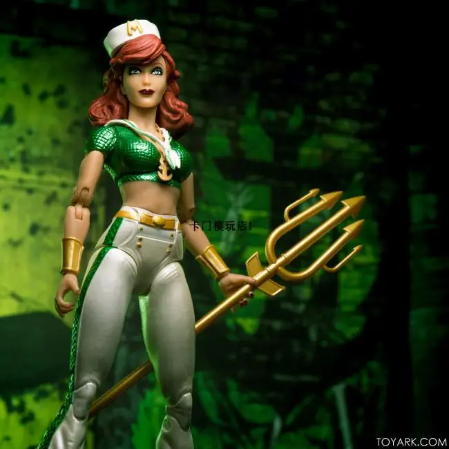 Дизайнер DC ANT LUCIA Bombshells mera Aquaman queen ПВХ фигурка модель игрушки для детей Подарки