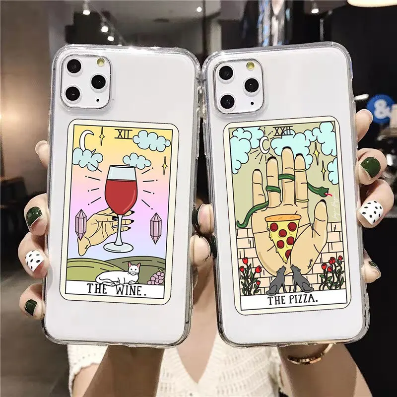 Чехол для телефона в эстетическом стиле с изображением пиццы кофе samsung a50 a70 a30 s11 s10